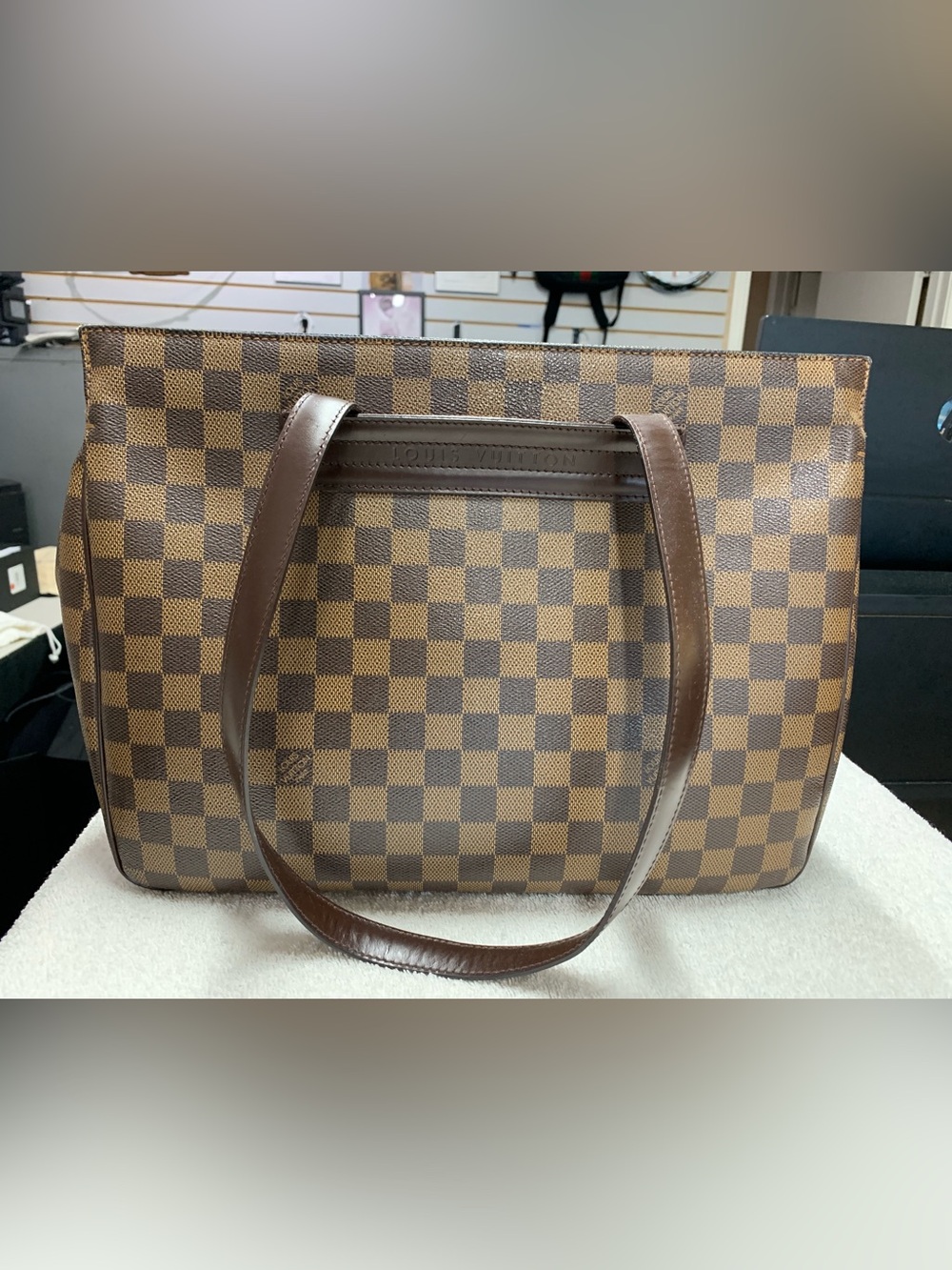 Louis Vuitton Damier Ebene Parioli PM Bag